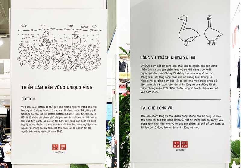 UNIQLO đang hướng đến nguồn nguyên liệu bền vững UNIQLO đang hướng đến nguồn nguyên liệu bền vững